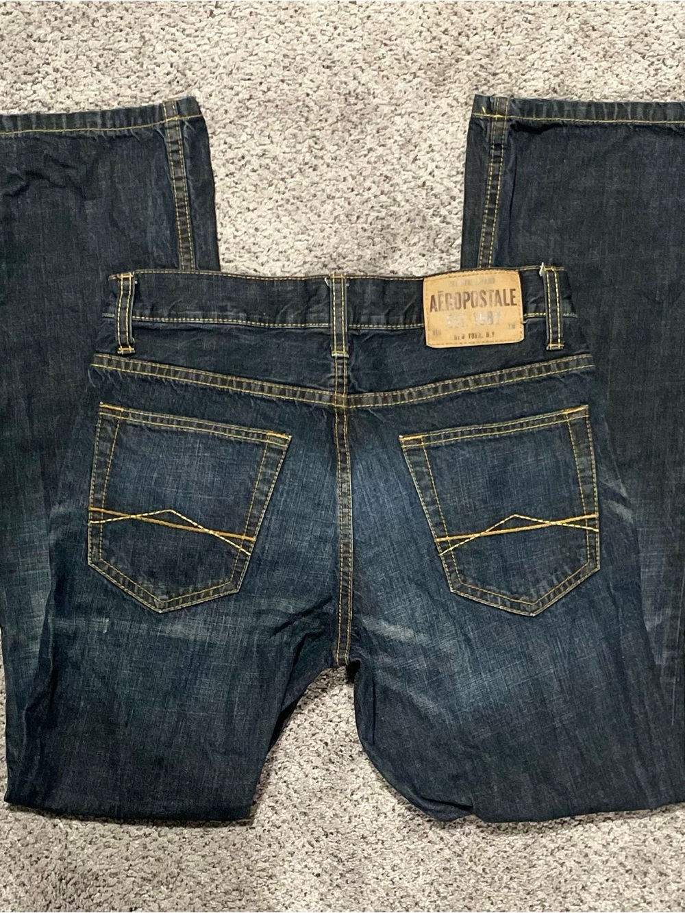 Aeropostale Driggs Slim Bootcut Jeans Y2K Low Rise Denim 29x30